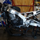 Forks and exhaust removed, it’s time to go to the molecular level.